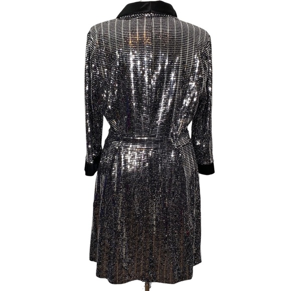 INC International Concepts Mirror Ball Blazer Dress - Picture 5 of 16
